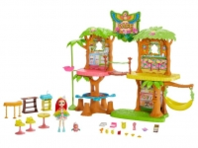 Lidl  Enchantimals Spielset »Dschungelwald-Café«, mit 7 Spielbereichen, ab 4