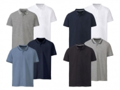 Lidl  LIVERGY® Poloshirt Herren, 2 Stück, in Pikee-Qualität, Slim Fit, hoher