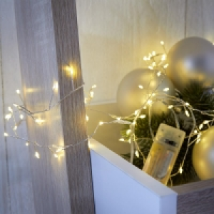 100er LED-Lichterkette LUTFISK (batteriebetrieben)