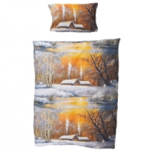 Biber-Bettwäsche Winterland 2018 (135x200) 20.00 €