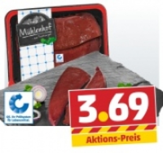 MÜHLENHOF Frische Rinder-Leber 3.69 €