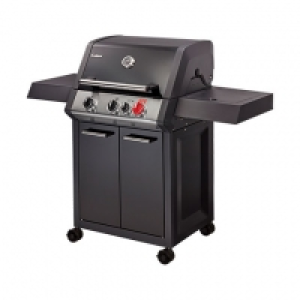 Aldi Süd  Gasgrill Monroe Black ProX 3 KR Turbo inkl. Wetterschutzhülle