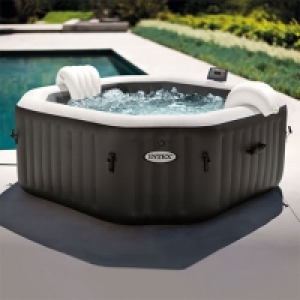 PureSpa Octagon Bubble Jet Whirlpool mit Salzwassersystem SC-20