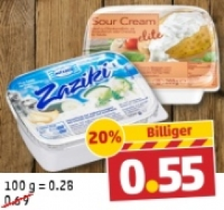 MITAKOS Zaziki oder ELITE Sour Cream