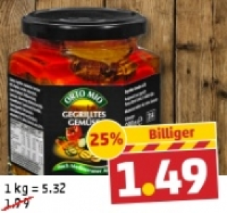 ORTO MIO Gegrilltes Gem&uuml;se