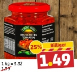 ORTO MIO Bruschetta 1.49&nbsp;&euro;