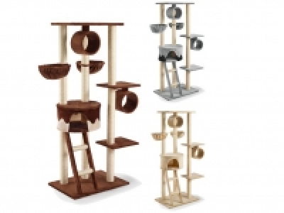 SILVIO design Kratzbaum »Merlin«, mit Höhle, Spielrollen, Liegemulden  122.60 €