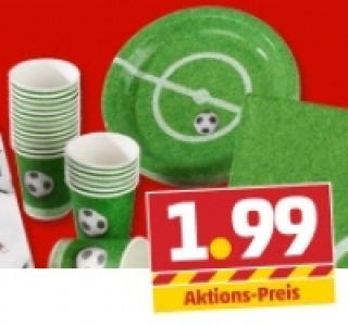 SYLVANA Einweg-Geschirr WM 2014