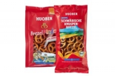 Denns Huober Brezel Knabbergebäck, verschiedene Sorten