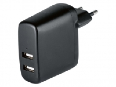 Lidl  SILVERCREST® Ladegerät, mit smart fast Charge, 24 Watt, paralleles Lad