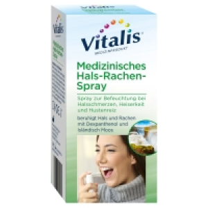 Aldi Süd  Vitalis® Medizinisches Hals-Rachen-Spray 30 ml