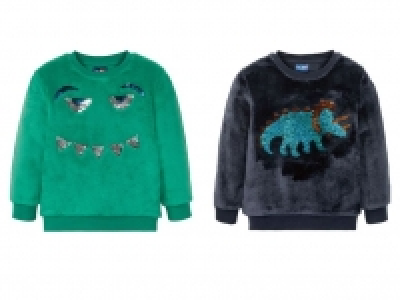 LUPILU® Kleinkinder Pullover Jungen, mit Wendepailletten 8.76 €