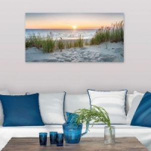 Aldi Süd  Acrylglasbild Strand