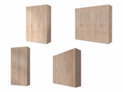 Express Möbel Drehtürenschrank »Brooklyn«, mit Kleiderstangen, Made in 199.00 €