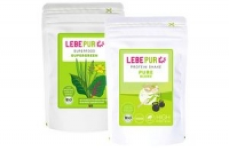 Denns Lebepur Superfood-Pulver, verschiedene Sorten