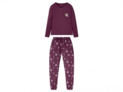Lidl  ESMARA® Pyjama Damen, aus reiner Baumwolle