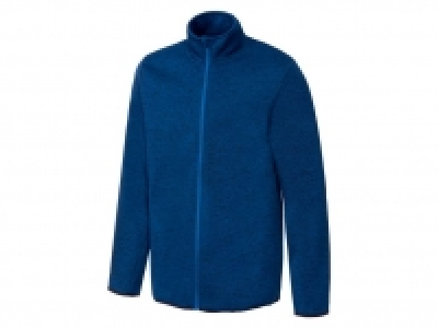 Lidl  CRIVIT® Strickfleece Herren, Stehkragen, mit Kinnschutz