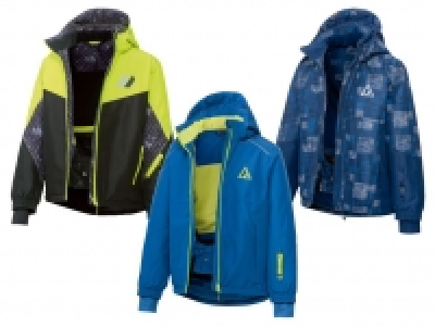 Lidl  CRIVIT® Skijacke Jungen, mit Skipasstasche, wasserdicht