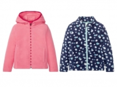 Lidl  LUPILU® Kleinkinder Fleecejacke Mädchen, mit Kinnschutz