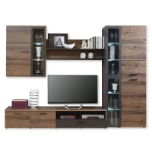 Anbauwand - Schlammeiche-Schwarzeiche - mit Beleuchtung 499.99 €
