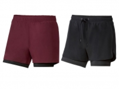 Lidl  CRIVIT® Funktionsshort Damen, integrierte Schlüsseltasche, mit Elastha