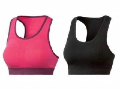 Lidl  CRIVIT® Sport Bustier Damen, Seamless, mit Ringerrücken