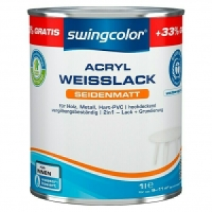 swingcolor Weißlack Acryl 13.95 €