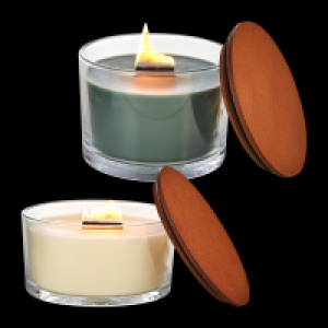 LIVING ART Holzdocht-Duftkerze 6.99 €