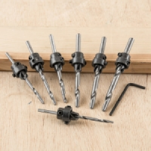 Holzbohrer mit Versenker-Set 7tlg. 3.99 €