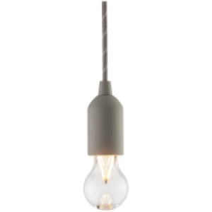 Ideenwelt LED-Ziehleuchte, grau