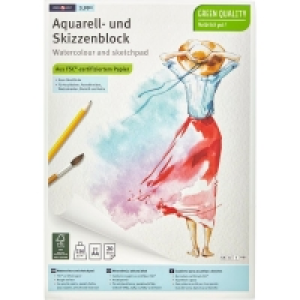 Rossmann Ideenwelt Aquarell- und Skizzenblock