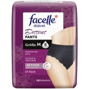 Facelle Diskret Dessous Pants Größe M