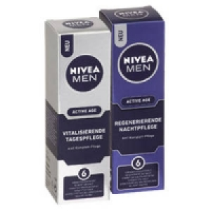 Nivea Men Active Age Anti-Falten Tages- oder Nachtpflege 8.99&nbsp;&euro;