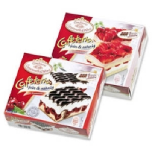 Coppenrath & Wiese Cafeteria fein & sahnig Donauwelle oder Erdbeer-Jog 3.49&nbsp;&euro;