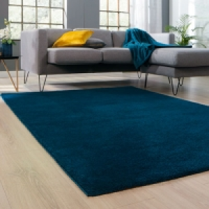 Teppich 160x230cm Blau