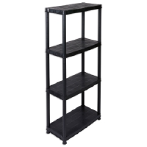 Haushaltsregal - schwarz - 130 cm hoch 10.00 €