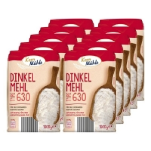 Kornmühle Dinkelmehl T630 1 kg, 10er Pack 13.90 €