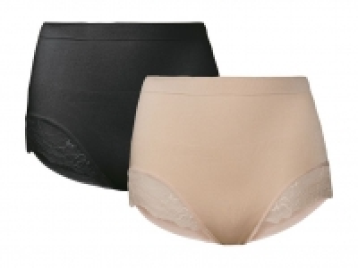 Lidl  ESMARA® Lingerie Formslip, 2 Stück, Seamless, eingestrickte Stützzonen