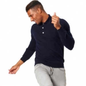 Dunmore Pullover, reiner Cashmere, Polokragen, 3-Knopfleiste, für Herr 99.99 €