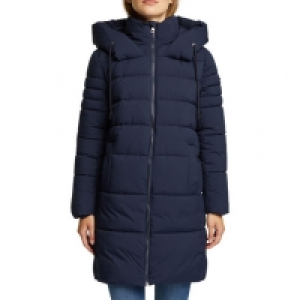 Esprit Kurzmantel, gesteppt, Stehkragen, Kapuze, f&uuml;r Damen