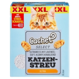 Cachet SELECT XXL-Katzenstreu mit Streuschaufel 8 l