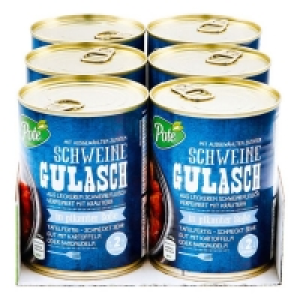 Pote Schweinegulasch 540 g, 6er Pack 16.77 €
