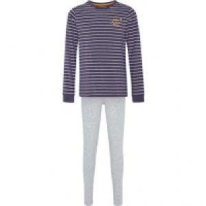 MANGUUN Schlafanzug, Langarmshirt, Leggings, Ringel, für Mädchen 13.99 €