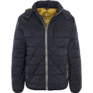 Globetrotter Steppjacke, abnehmbare Kapuze, Stehkragen, Reißverschluss 64.99 €