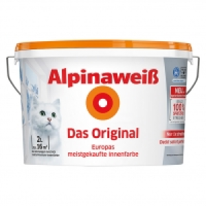 Alpina Alpinaweiß Wandfarbe Das Original 23.95 €