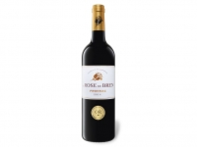 Lidl  La Rose de Bren Fronsac AOP trocken, Rotwein 2017