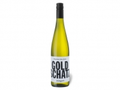 Lidl  Goldschatz Grauburgunder Rheinhessen trocken, Weißwein 2019