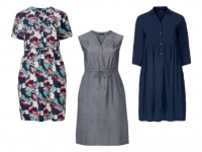 ESMARA® Kleid Damen, mit seitlichen Eingrifftaschen, aus Viskose und L 9.99 €