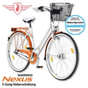 ZÜNDAPP Damen-Alu-Citybike Red 2.0 26er oder 28er 199.99 €
