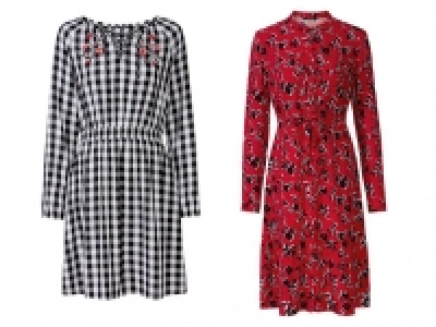 Lidl Esmara® ESMARA® Kleid Damen, aus reiner Viskose